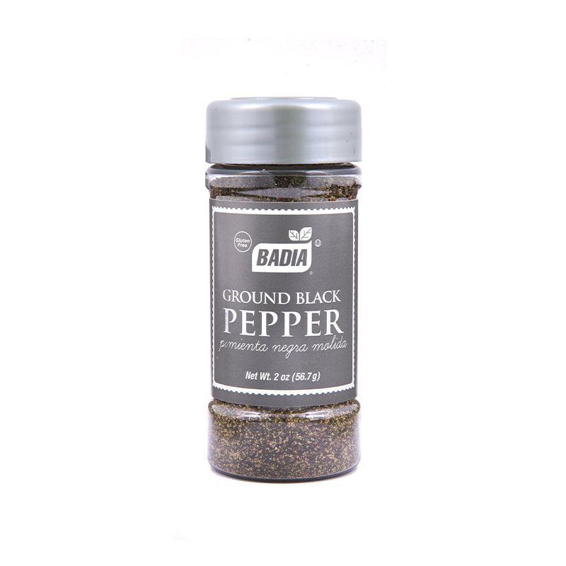 Badia Gluten Free Pepper Ground Black 56.70G