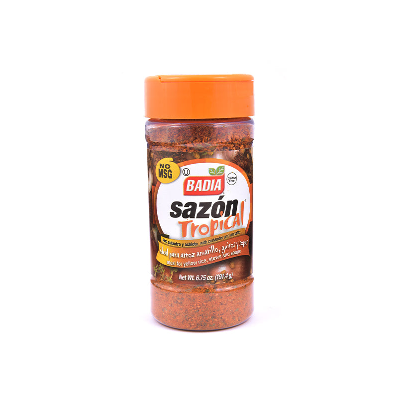 Badia Gluten Free Sazon Tropical Culantro Achiote 191.36G