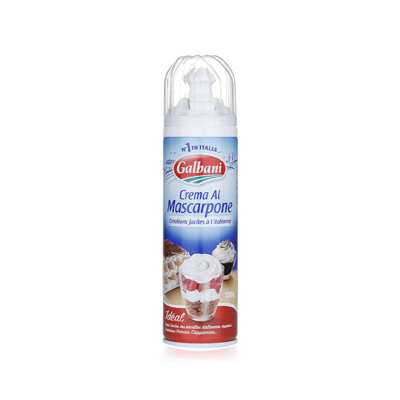 President Galbani Mascarpone Cream Spray 12 x 250G