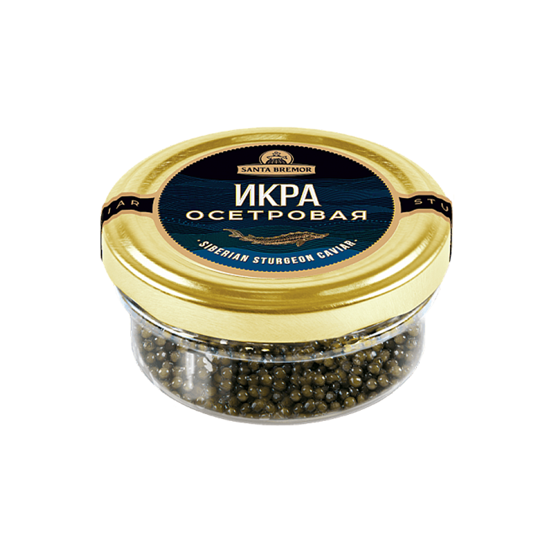 Santa Bremor Siberian Sturgeon Caviar 6 x 50g