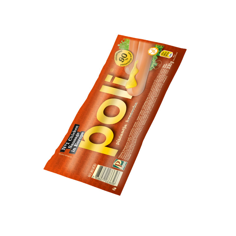 Perutnina Poli Chicken Frankfurter 330g