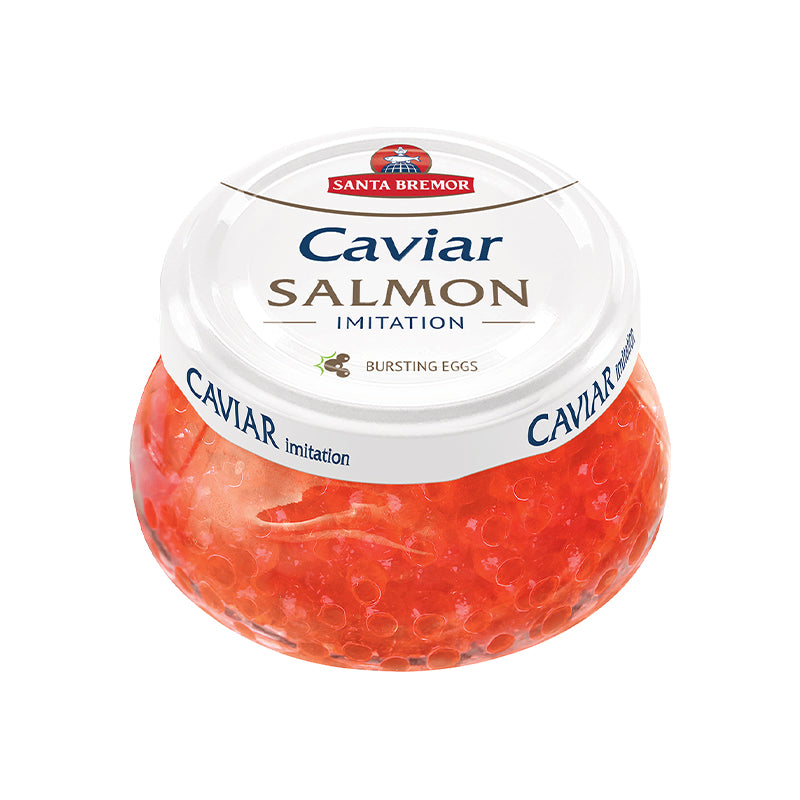 Santa Bremor Salmon Caviar Stolnaya Imitation Pasteurized, Jar 6 x 230G