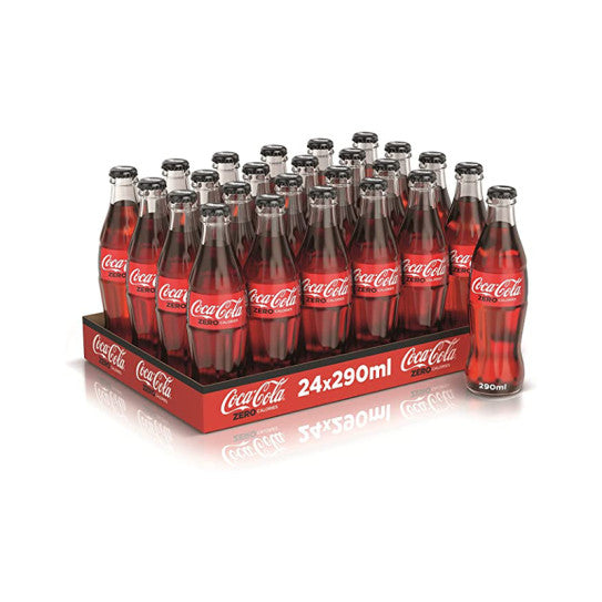 Coca Cola Zero Glass NRB 24 X 290ML