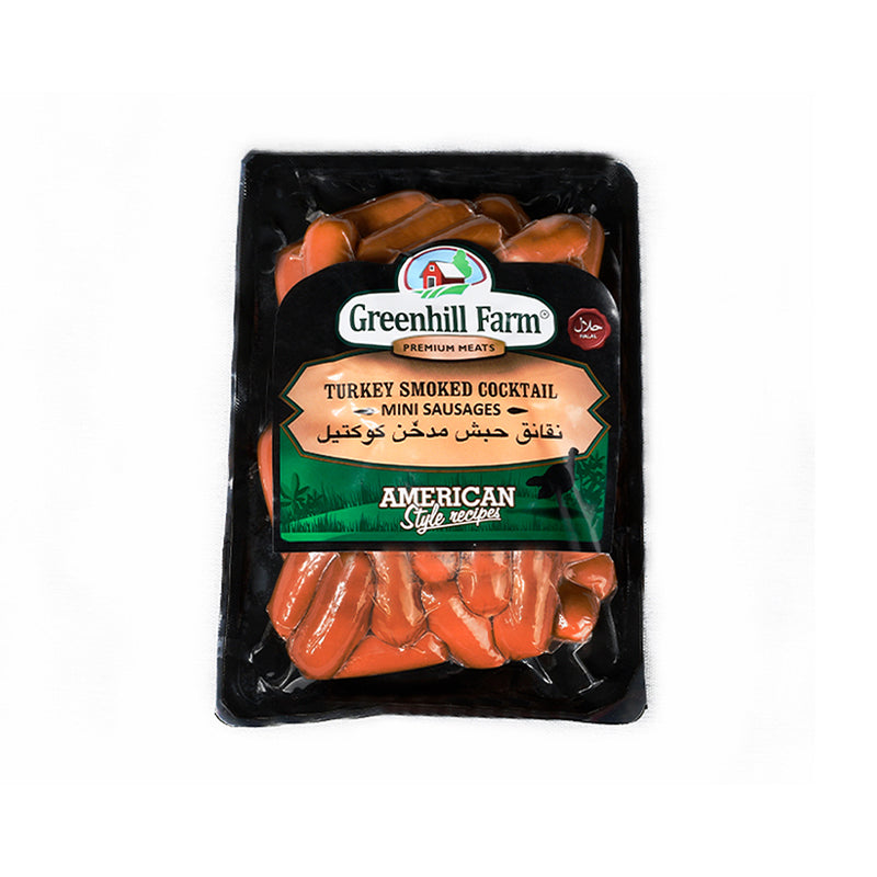Greenhill Farm Turkey Smoked Cocktail Mini Sausages 400G