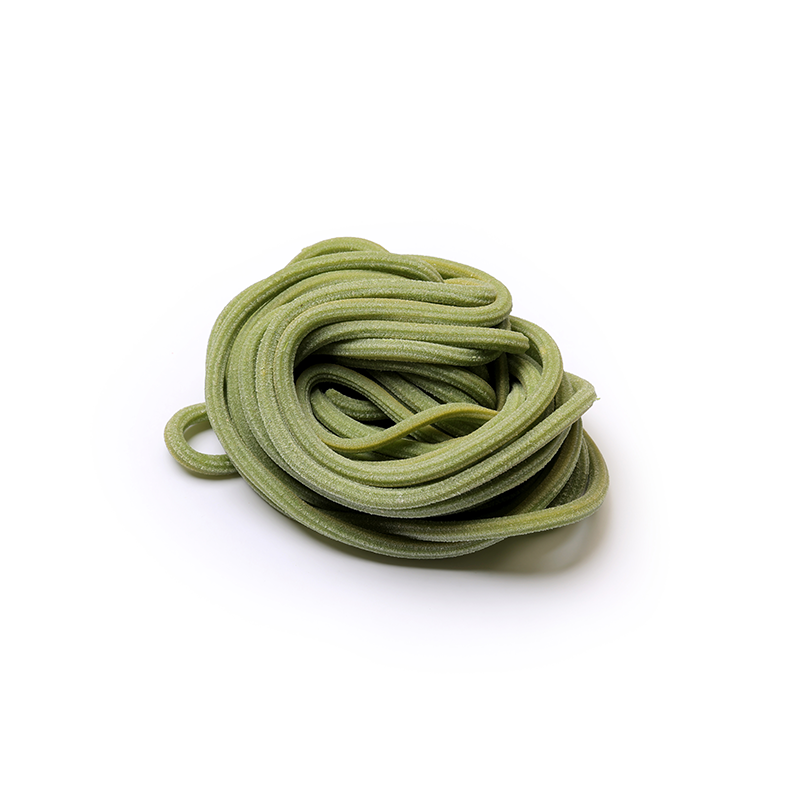 Gusto Vero Bucatini Fresh Frozen Pasta Spinach Kg