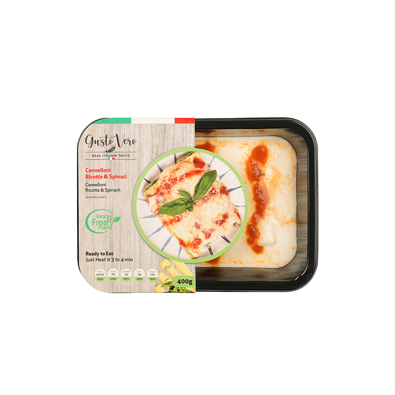 Gusto Vero Cannelloni Ricotta & Spinach 400g