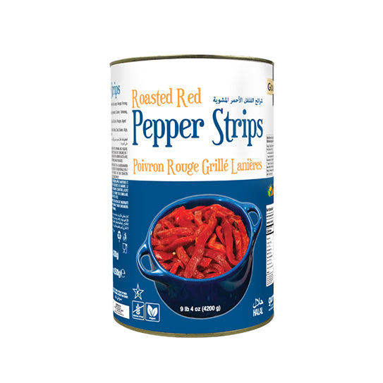 Gourmet212 Roasted Pepper Strip 3Xa12 Tin