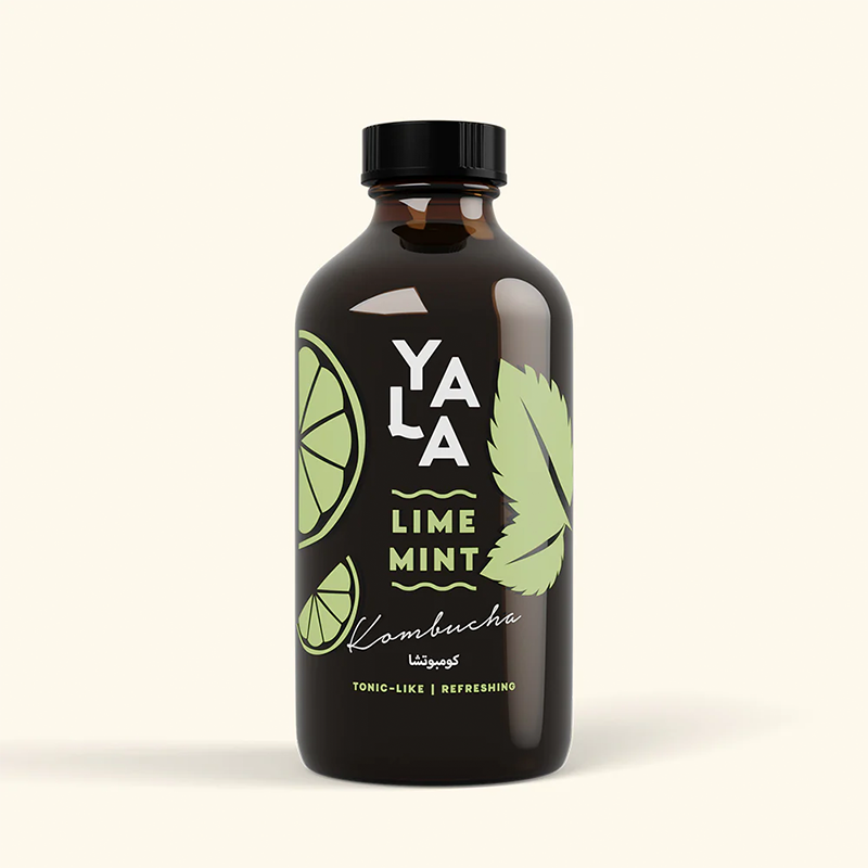 Yala Lime & Mint Kombucha 250ml
