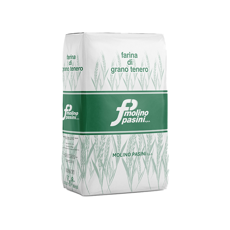 Molino Pasini Farina Di Grano Tenero Milano Flour 25kg