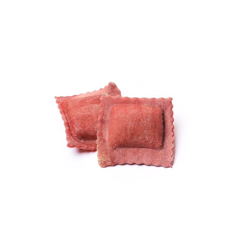 Gusto Vero Ravioli Four Cheese Beetroot Fresh Frozen Kg