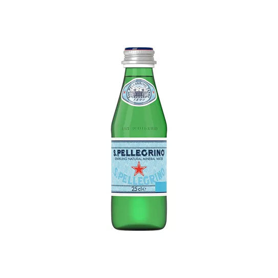 San Pellegrino Natural Sparkling Water Glass 24 X 250ml