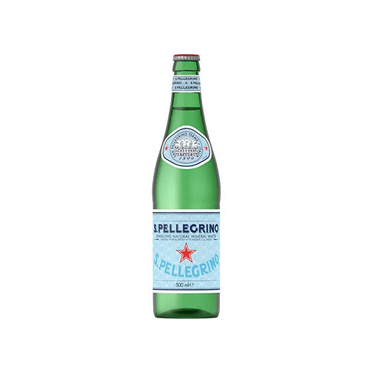 San Pellegrino Natural Sparkling Water Glass 24 X 500ml