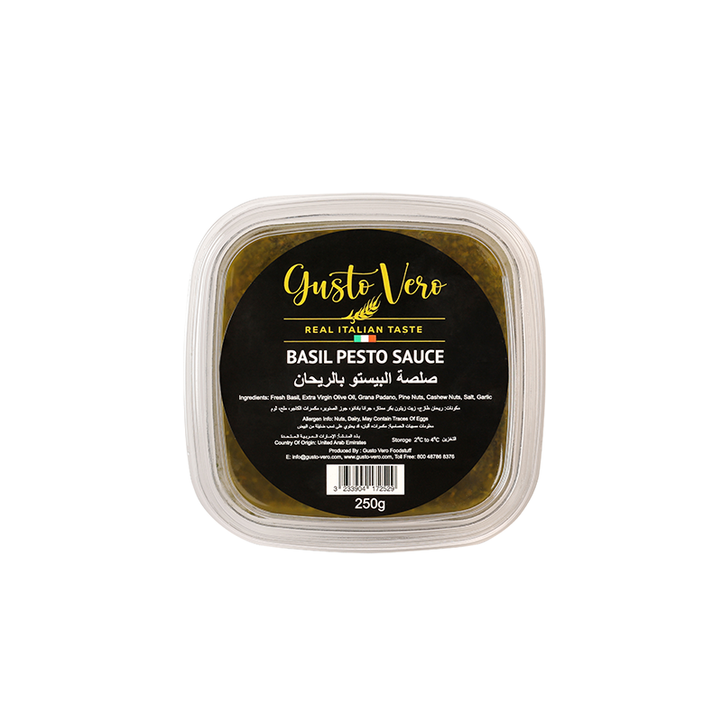Gusto Vero Fresh Basil Pesto Sauce 250G