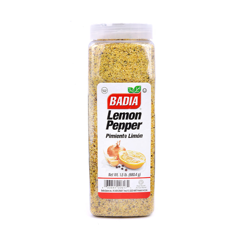 Badia Gluten Free Lemon Pepper 680.40G