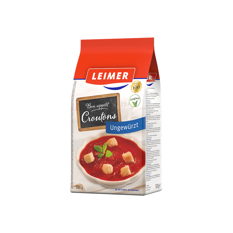 Leimer Bon Appetit Unseasoned Croutons 500G