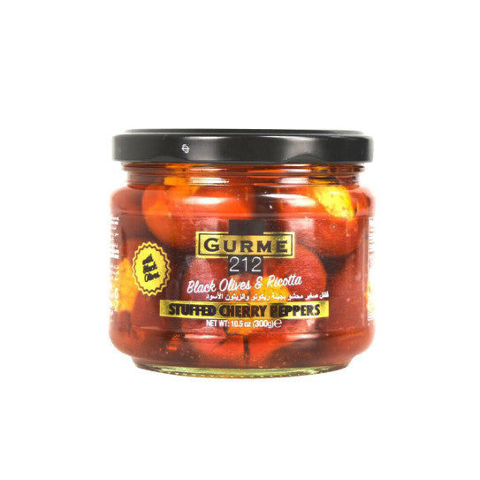 Gourmet 212 Cheese Stuffed Cherry Pepper 300G