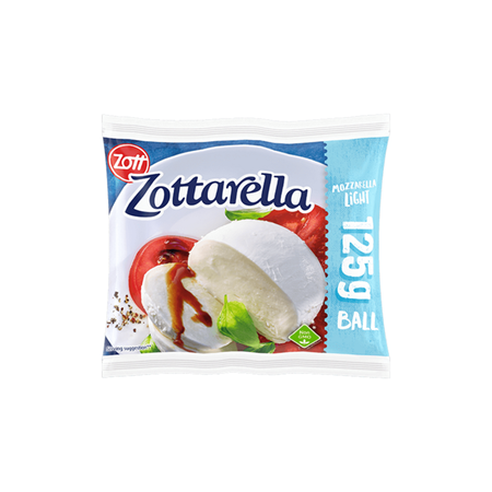 Zott Zottarella Light Ball Mozzarella 12 x 125G