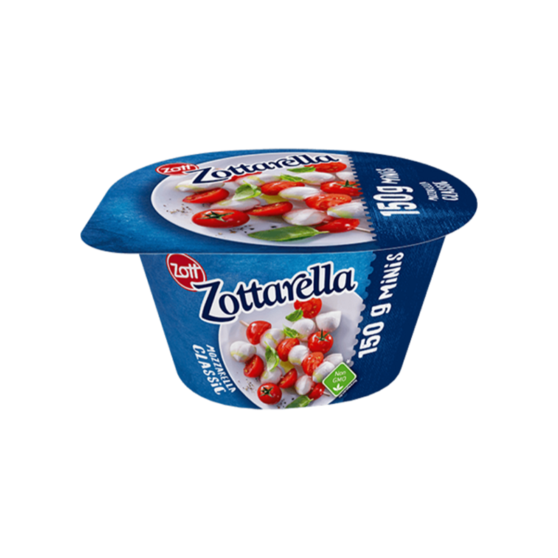 Zott Zottarella Minis Classic Mozzarella 8 x 150G