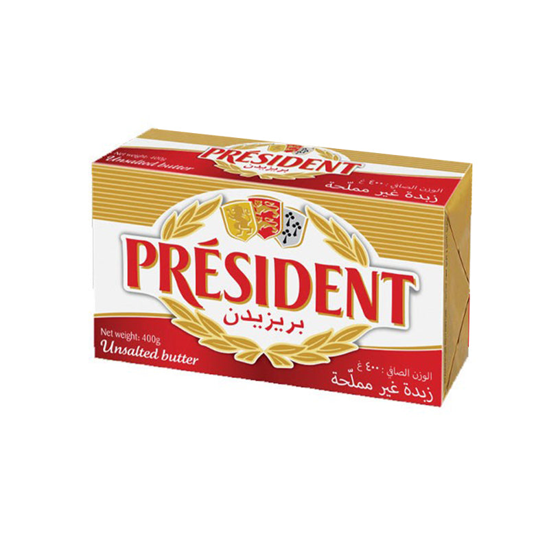 President Unsalted Butter 82% 400G