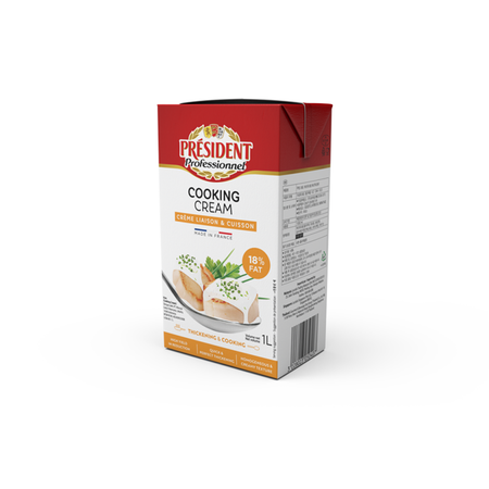 President Cooking Cream 6 x 1Ltr