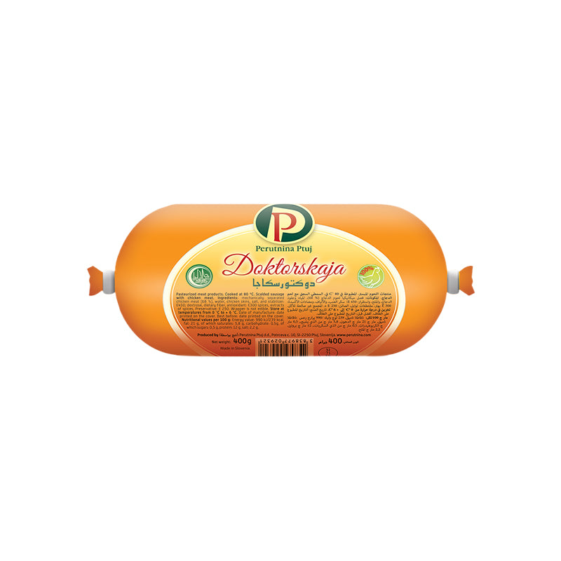 Perutnina Doktorskaja Chicken Sausage 10 x 400g