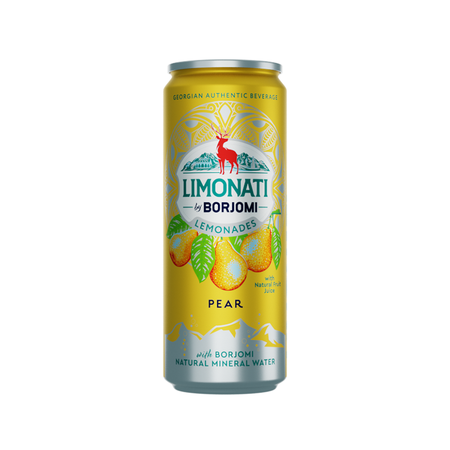 Borjomi Pear Limonati 24 x 330ml