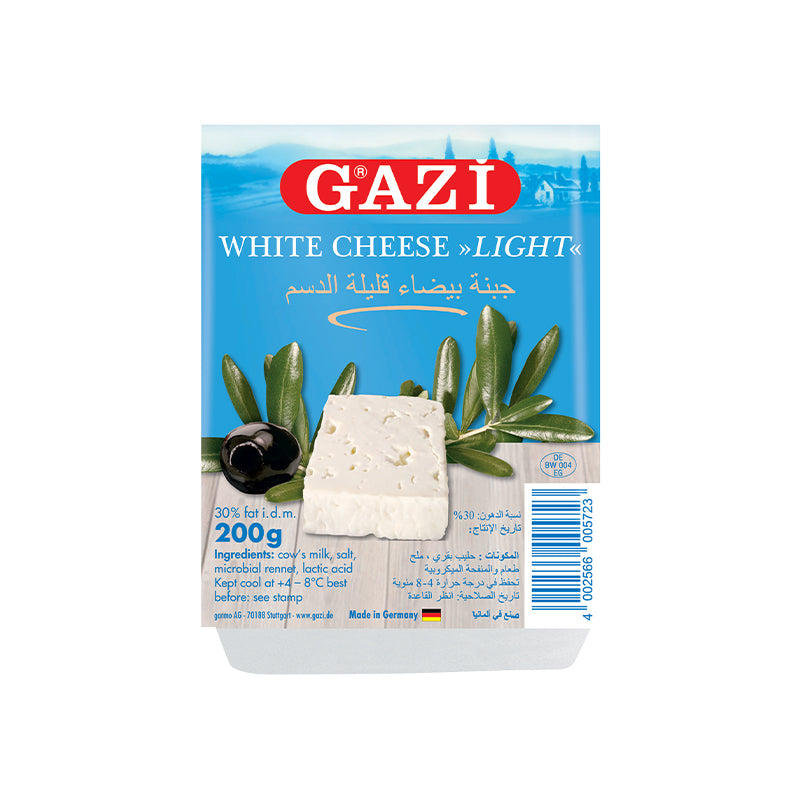 Gazi White Cheese Light 30% Fat 200G