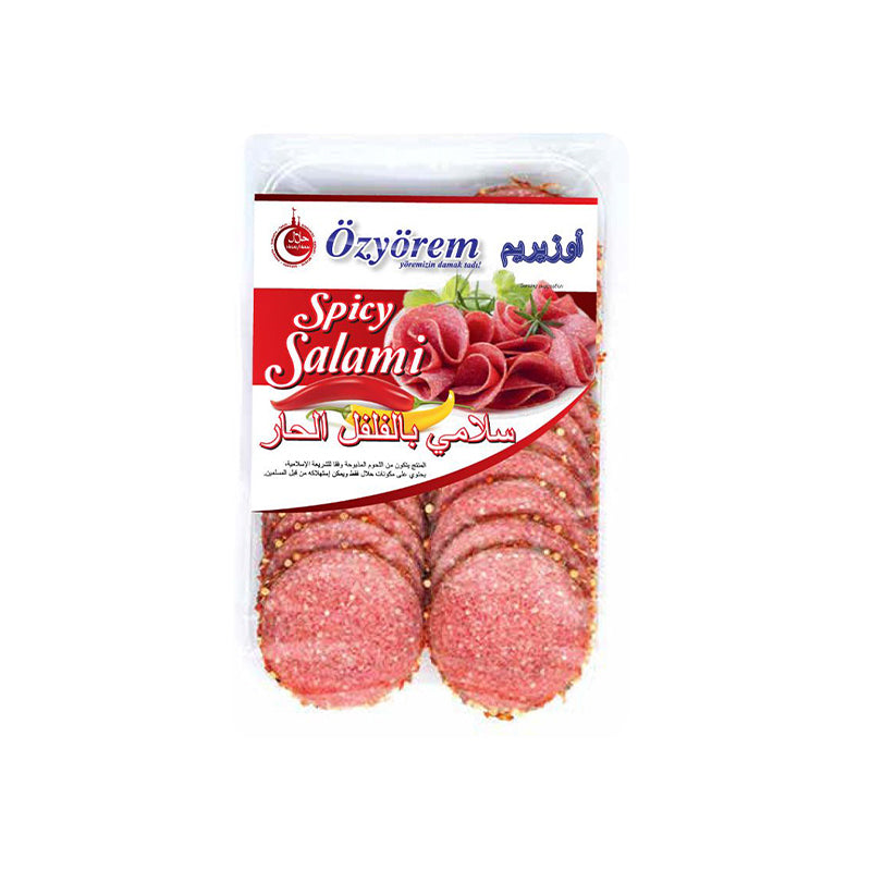 Ozyorem Beef Salami With Papprika Spicy 80G