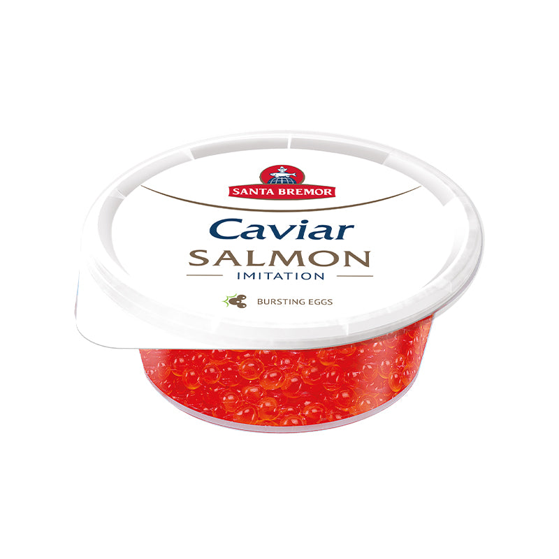 Santa Bremor Salmon Caviar Stolnaya Imitation Pasteurized 110G