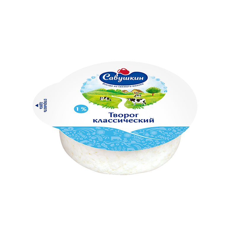 Savushkin Cottage Cheese 1% Fat 300G