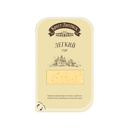 Savushkin Lyogkiy Semi Hard Cheese 35% Fat 8 x 150G