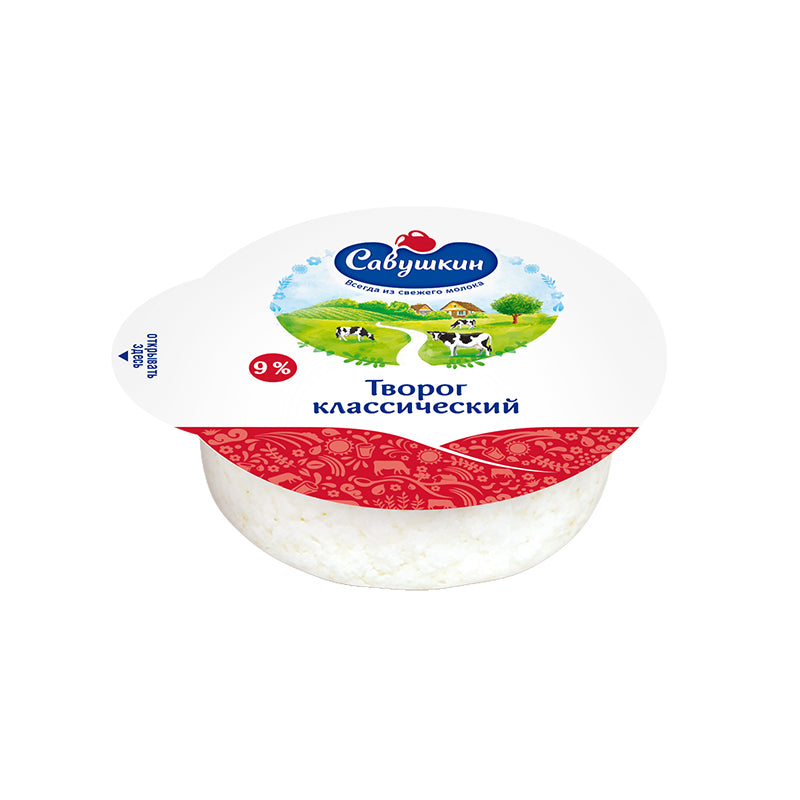 Savushkin Cottage Cheese 9% Fat 300G