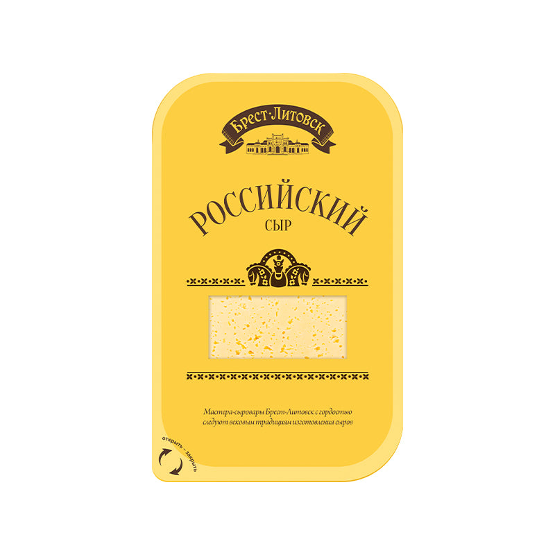 Savushkin Russian Semi Hard Cheese 50% Fat 150G