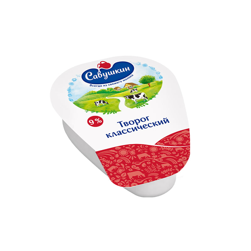 Savushkin Cottage Cheese 9% Fat 200G