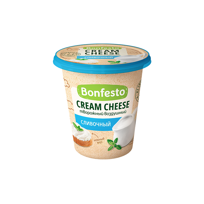 Bonfesto Cream Cheese Air Creamy 65% 8 x 125G