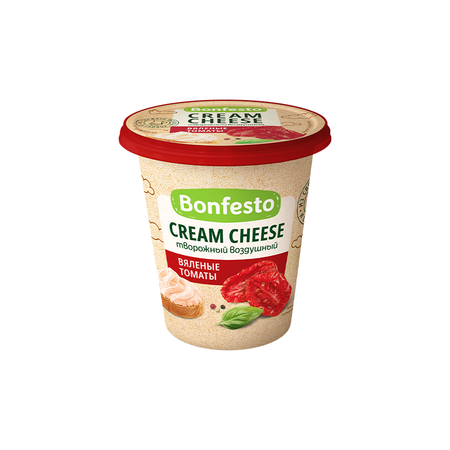 Bonfesto Cream Cheese Air Sun Dried Tomato 65% 8 x 125G