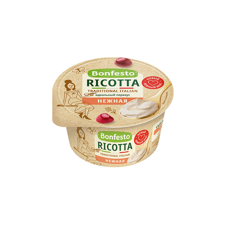 Bonfesto Ricotta Cheese40% 6 x 150G