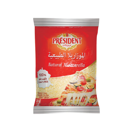 President Shredded Mozzarella 8 x 450G
