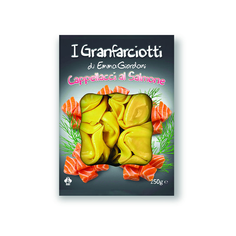 Emma Giordani Salmon Fresh Egg Pasta Cappellacci 250G