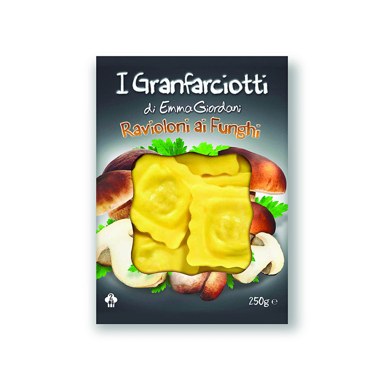 Emma Giordani Mushroom Fresh Egg Pasta Granfarciotti 250G