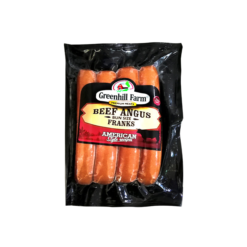 Greenhill Farm Angus Beef Franks 424G