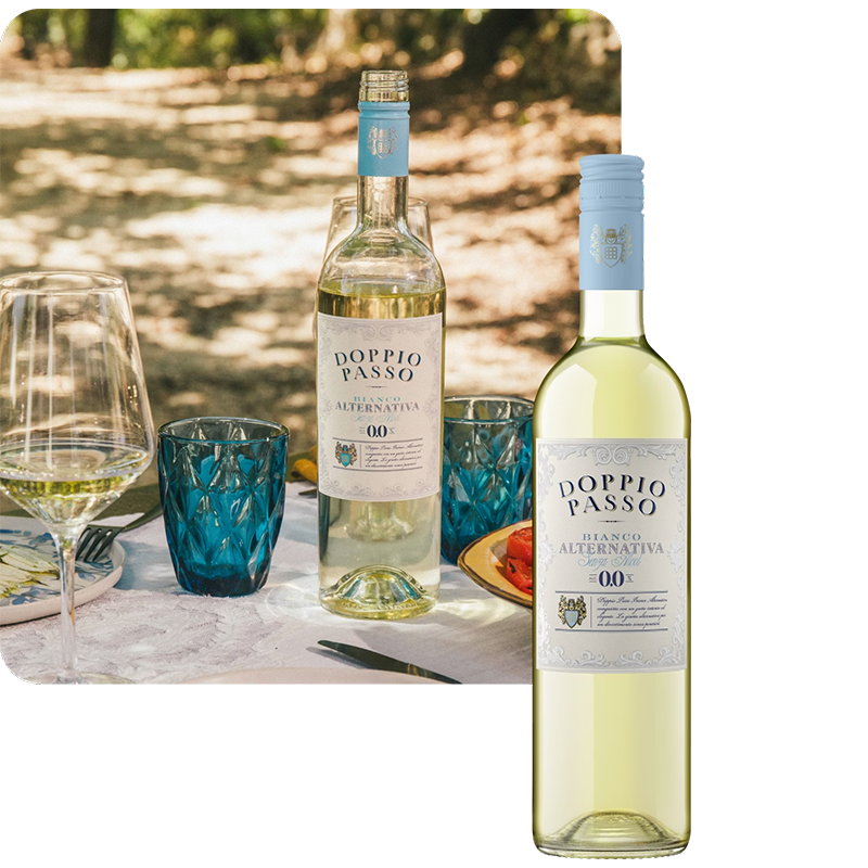Doppio Passo Bianco Alternativa alcohol-free 750ml