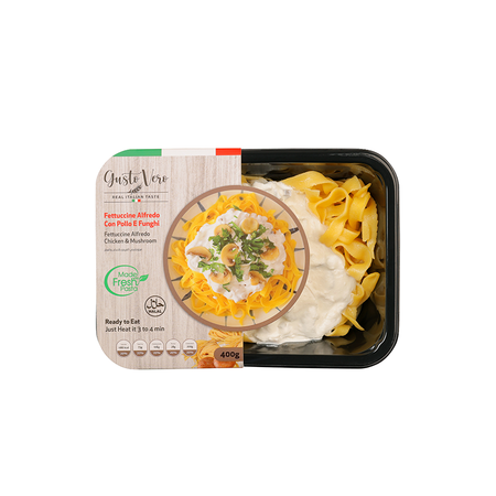 Gusto Vero Fettuccine Alfredo Con Pollo E Funghi 10 x 400g