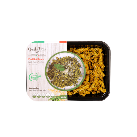 Gusto Vero Fusilli Al Pesto 10 x 400g