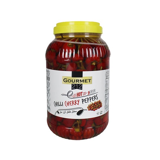 Gourmet212 Cherry Peppers 3800g Gallon Pet