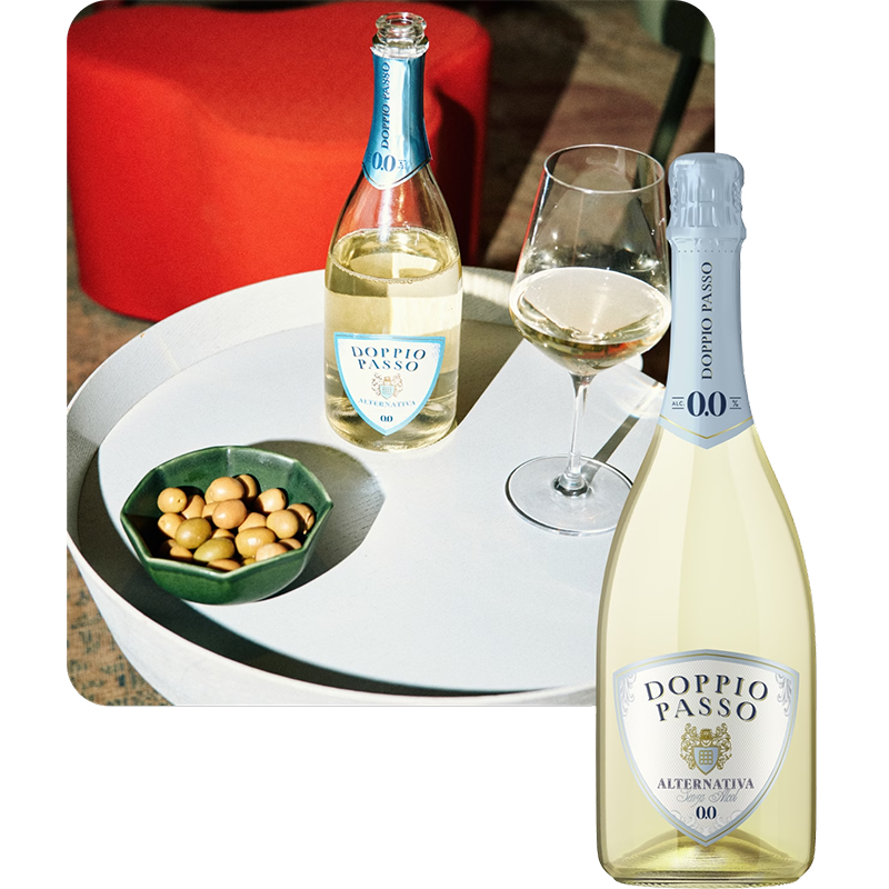 Doppio Passo Italian Sparkling Alternativa alcohol-free 750ml