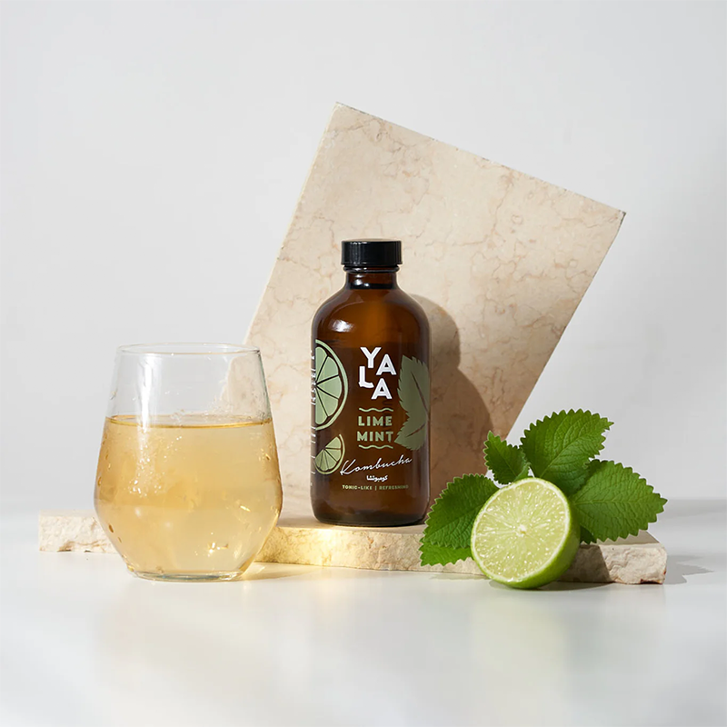 Yala Lime & Mint Kombucha 250ml