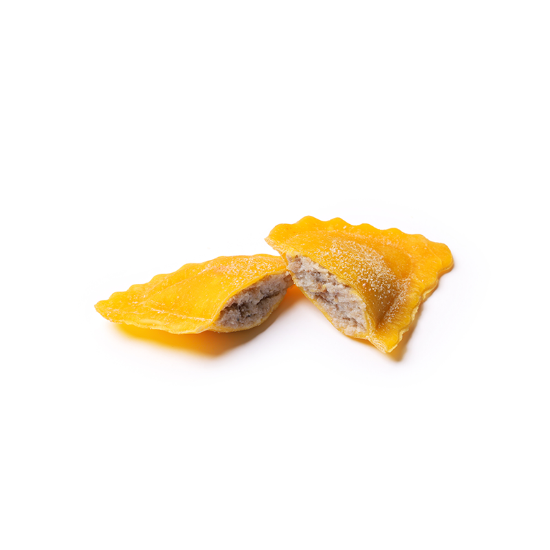 Gusto Vero Ravioli Half Moon Beef Fresh Frozen Kg