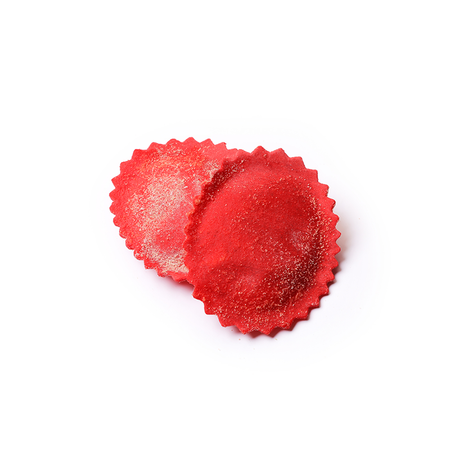 Gusto Vero Ravioli Round with Tomato and Buffalo Mozzarella Fresh Frozen 10 x 1Kg