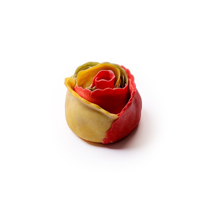 Gusto Vero Rose Shape Tricolore 4 Cheese Fresh Frozen Kg